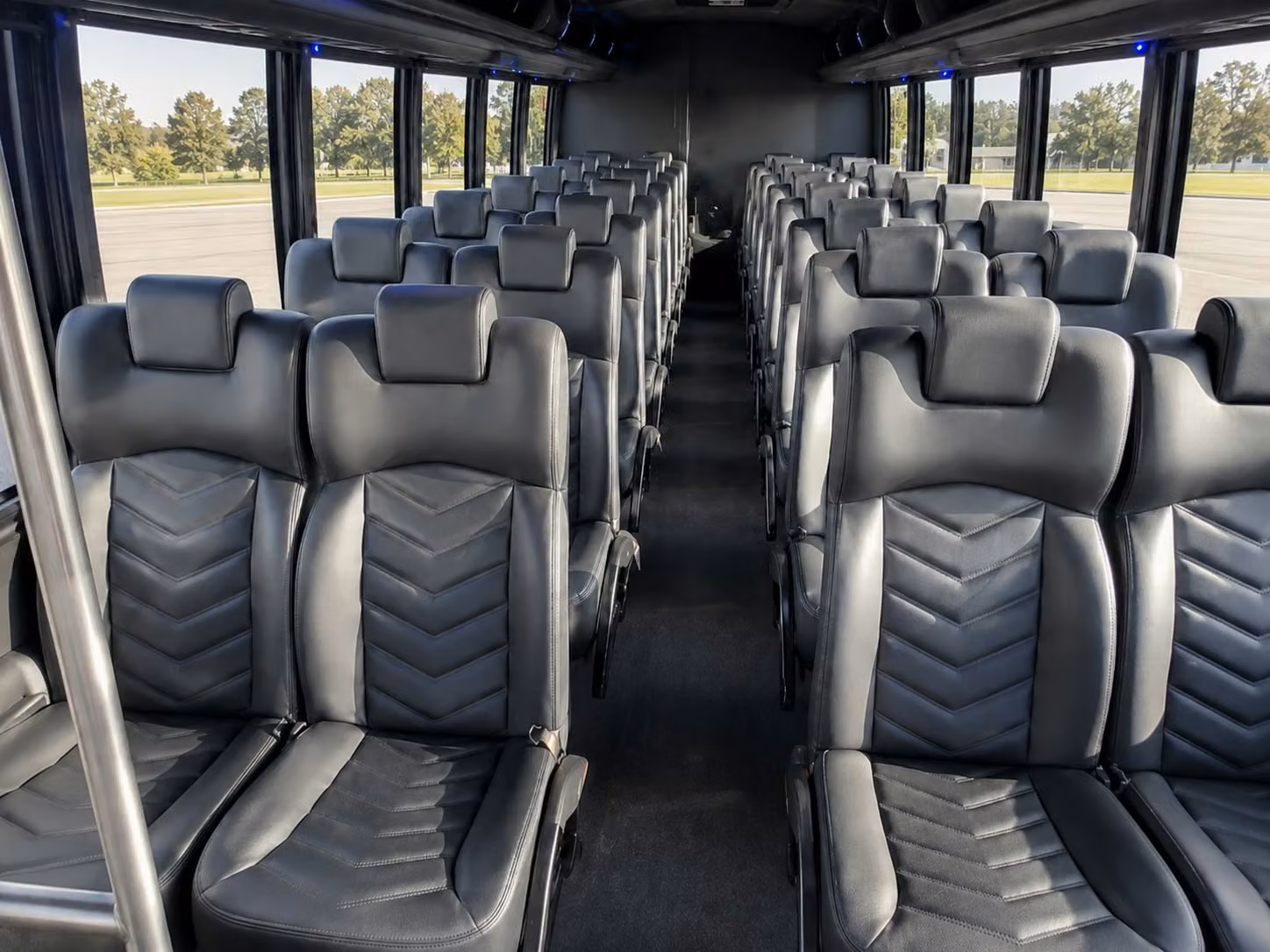 20 passenger minibus inside