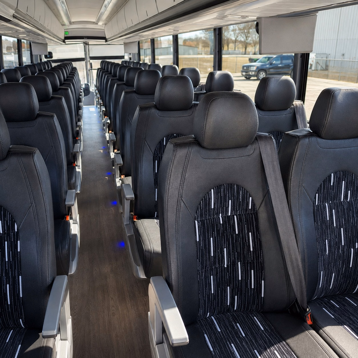 thousand oaks charter bus inside