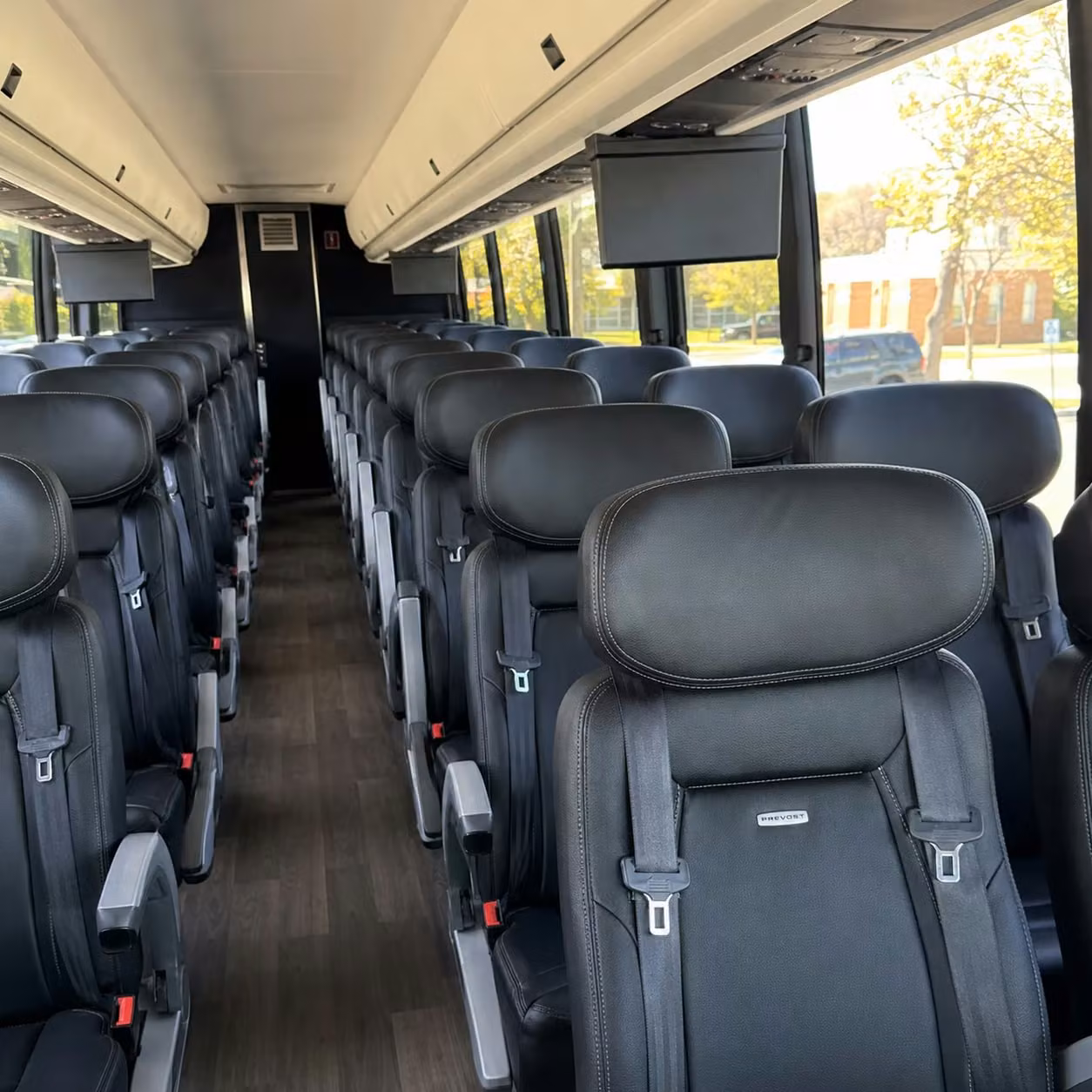 thousand oaks charter bus rental interior