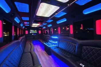 Thousand Oaks Limousine Bus Interior