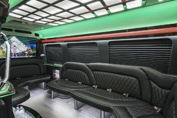 Thousand Oaks Sprinter Party Bus Interior